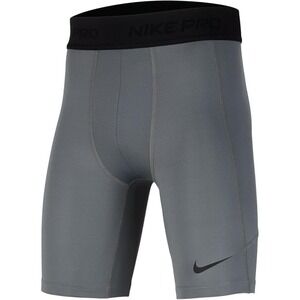 Sz XL Kids(Boys') NIKE Pro Dri Fit Shorts Grey Blk FJ6820 084 - New